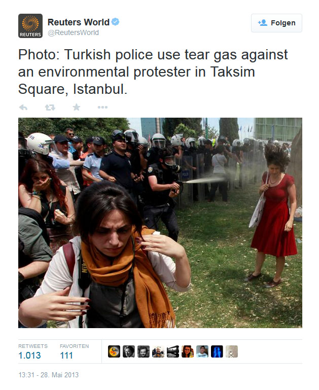 Twitter: Reuters World Mai 2013
