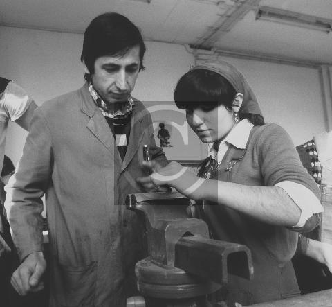 Paul Glaser: Türkische Jugendliche bei berufsvorbereitenden Maßnahmen 1981