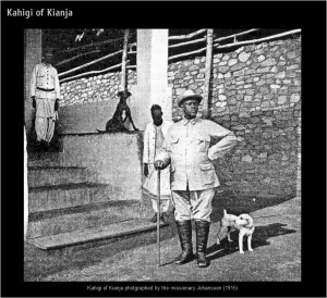 Kahigi of Kianja, Foto: Johanssen (1915),