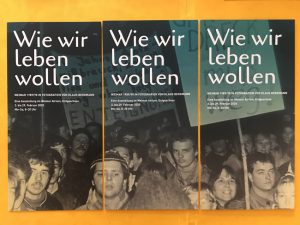 Wie wir leben wollen – Weimar 1989/90 in Fotografien von Klaus Bergmann