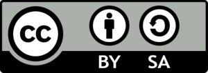 Lizenz-Logo mit einem Männchen und einem kreisenden Pfeil