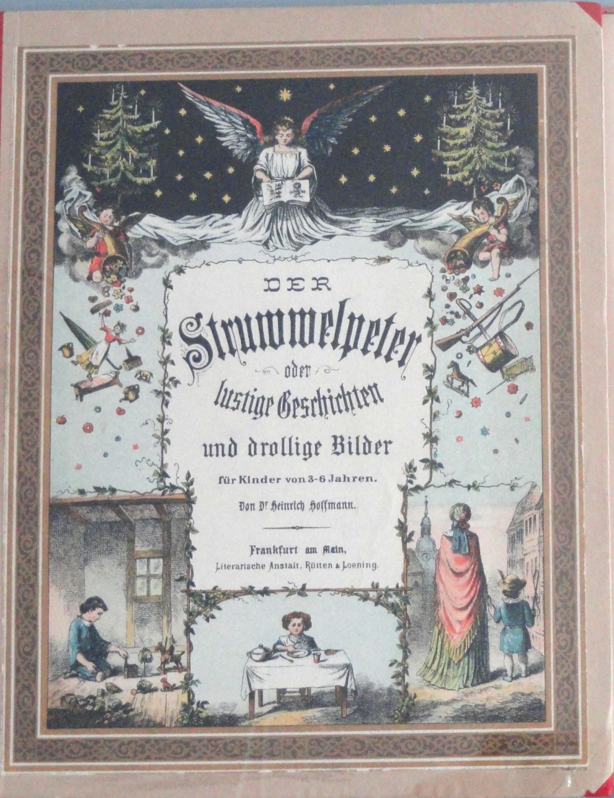 Cover eines Buchs: Szenen aus dem Struwwelpeter