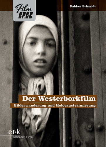 Buchcover mit Foto eines Mädchens mit Kopftuch, das aus einem Zug blickt, darüber Schrift